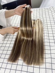 Extensiones de Cabello Humano Remy Brasileño 100% Virgen al por Mayor, Extensiones de Cabello con Cinta Invisible, Trama Doble a Máquina, Todos los Colores - Product Image 6