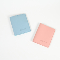 Portefeuille en cuir PU Glampkg à fermeture boutonnée sur mesure, idéal pour cartes de crédit, d'identité et autres cartes, prix de gros
