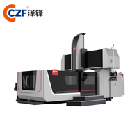 Grande fraiseuse à portique ZEFENG ZF-3018, commande Mitsubishi, broche simple, cône BT50, capacité robuste, haute précision CNC