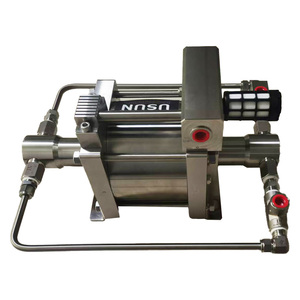 Kunden spezifisches USUN-Modell: AT28 Edelstahl 316 Antrieb 100-200 bar Leistung Hochdruck leitung Pneumatisch angetriebene <span class=keywords><strong>Hydro</strong></span>-Test pumpe - Product Image 4