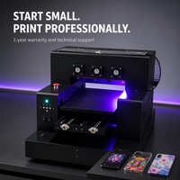 Mesin Printer Flatbed Multifungsi Unic UV DTF A4 dengan Varnish Kondisi Baru Murah Garansi 1 Tahun