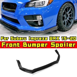สปอยเลอร์กันชนหน้ารถยนต์ 3 ชิ้น ชุดแต่งสำหรับ Subaru Impreza WRX STI 2015-2020 ฝาครอบป้องกันกันชน - Product Image 2