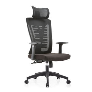 Chaise de bureau moderne et élégante à dossier haut, entièrement en maille, avec appuie-tête réglable, meubles élégants pour la maison ou <span class=keywords><strong>le</strong></span> travail - Product Image 6