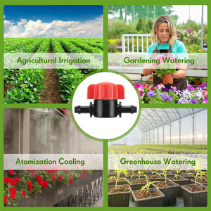 Connettori a innesto rapido in plastica F111 per tubi da 4/7 mm, adattatori a barb per irrigazione da giardino - Product Image 6