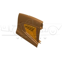 Aileron de fenêtre arrière de voiture de haute qualité, aspect fibre de carbone ABS, pour Mazda 3 Axela Sedan 2019-2022 2023