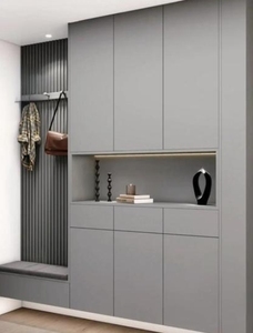 Durable Modern Wooden Shoe Cabinet for Home Living Room Hotel Apartment Entryway Furniture - Product Image 3