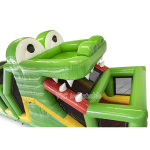 Carrera de obstáculos inflable divertida de alta calidad para adultos y niños Castillo inflable popular - Product Image 4