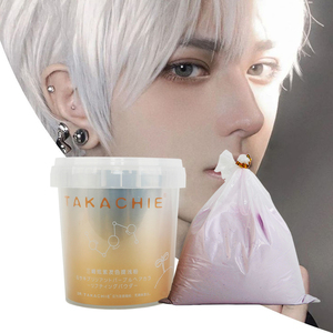 <span class=keywords><strong>Poudre</strong></span> décolorante sans poussière TAKACHIE Extreme Lifting 10X Levels Violet, formule professionnelle de décoloration des cheveux pour tous types de cheveux - Product Image 4