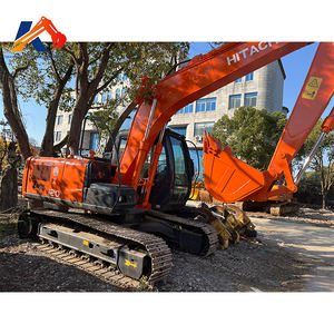 Excavateur d'occasion d'origine japonaise HITACHI ZX 120 ZX120 de bonne qualité 12 tonnes mini pelles sur chenilles moyennes d'occasion prêtes à être expédiées - Product Image 4