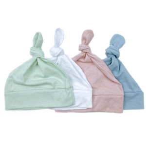 Vente chaude 2023 100% coton bébé chapeaux nouveau-né couvre-chef cadeaux infantile <span class=keywords><strong>bonnet</strong></span> casquettes <span class=keywords><strong>0</strong></span> à 12 <span class=keywords><strong>mois</strong></span> pour garçon et fille - Product Image 3