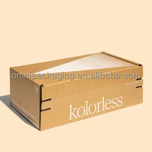 ארגז נייר קרטון בגודל מותאם אישית קרטון עם הוספה משלוח דואר מתקפל תיבות אריזה עבור קוסמטיקה - Product Image 6