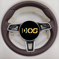 Pour Po-rsche mise à niveau volant en cuir complet Panamera Cayenne Macan Cayman Boxster Taycan 918 911 981 718 958 modèles
