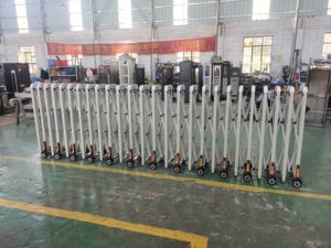 Controllo manuale del cancello di sicurezza retrattile ecologico in stile moderno per il blocco stradale del vialetto pieghevole senza tracce del cortile della scuola - Product Image 3