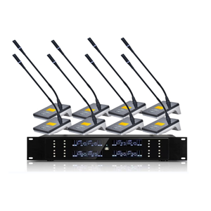 Microphone sans fil professionnel, un à huit microphones, conférence, mariage, performance sur scène Microphone d'hébergement de discours KTV - Product Image 2