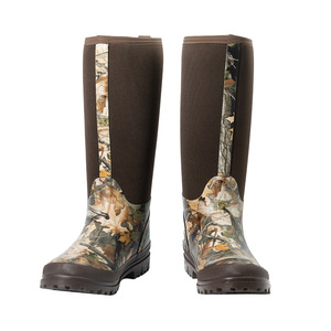 Meilleures ventes Bottes <span class=keywords><strong>de</strong></span> <span class=keywords><strong>chasse</strong></span> légères et imperméables pour hommes Bottes <span class=keywords><strong>de</strong></span> pluie <span class=keywords><strong>de</strong></span> camouflage <span class=keywords><strong>de</strong></span> haute qualité avec logo personnalisé pour la randonnée - Product Image 4