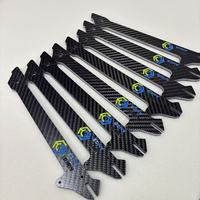 Oferta de Fábrica: Marco de Dron FPV de Fibra de Carbono ANCS de 5mm (225mm/260mm/295mm 5 Pulgadas) con Servicio de Corte, Color Negro
