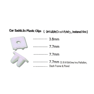 <b>Car</b> Saddles Plastic <b>Clips</b> 3.8mm 8mm 7.7mm For Dash Panel Installation - Product Image 3