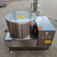 Roestvrijstalen Spin-Droogmachines Centrifugale Frietjes Sla Aardappelchips Fruitvoedsel-En Groenteontwateringsmachine