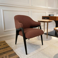 Ensemble de chaises de salle à manger en bois massif, style moderne, écologique, durable, salon, mobilier minimaliste, restaurants, cafés, maisons d'hôtes