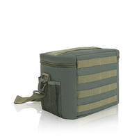 Sac à déjeuner tactique isolé pour homme, durable, avec système Molle, glacière thermique, étanche, moderne, avec caractéristique souple pour le camping et la randonnée