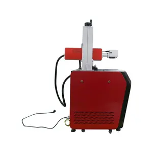 Hızlı hızlı lazer gravür 20w 30w döner isteğe bağlı Fiber lazer gravür markalama makinesi