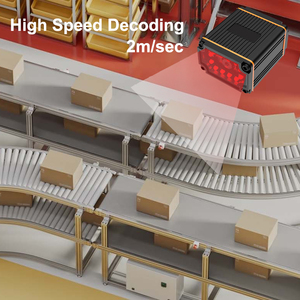 Pemindai kode batang pemasangan tetap 2d jarak jauh, pemindai kode batang 2d kuat dudukan tetap industri - Product Image 2