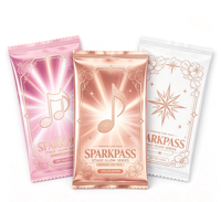 Pochettes en plastique scellées à chaud avec logo personnalisé, idéales pour cartes de jeu et cartes d'anime – Pratiques pour la vente au détail