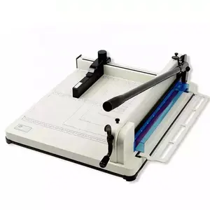 858 heavy duty Office Manual Desktop Paper Cutter High Efficiency Thick Layer Paper Guillotine A3 cutting Machine