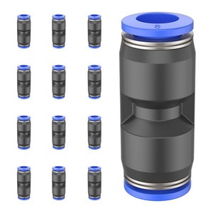 Conectores de Manguera de PU Azul de Alta Presión, Duraderos, Acoples de Poliuretano para Mangueras Industriales - Product Image 6