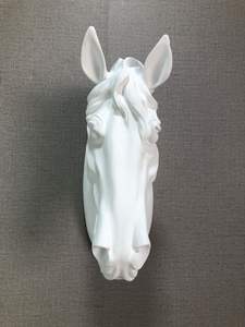 Venta caliente bar club hogar sala de estar dormitorio pasillo Fondo pared decoración Zodiaco caballo cabeza pared colgante decoración de pared - Product Image 6