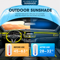 Housse de protection extérieure pour voiture (berline, SUV) – Imperméable, anti-poussière, anti-UV – Idéale pour garage, stationnement commercial et vente au détail