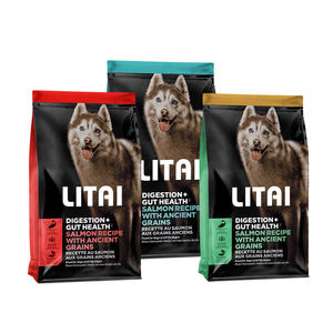 ถุงพลาสติกเกรดอาหารปิดผนึกด้วยความร้อนสำหรับสุนัขถุงบรรจุอาหารสัตว์เลี้ยงแบบเจาะรู - Product Image 5