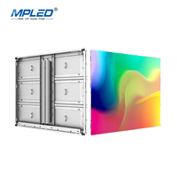 Écran LED extérieur MPLED AF Pro Series 10000 Nits Installation rapide P4-P10 Mur vidéo 4K Magasin de détail IP66 SDK