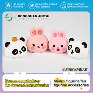 ของเล่นตุ๊กตาไวนิล PVC นิ่มแบบกำหนดเอง เป็นมิตรกับสิ่งแวดล้อม กล่องสุ่ม ของเล่นฟิกเกอร์การ์ตูนพลาสติก 3 มิติ ของขวัญตกแต่ง - Product Image 2