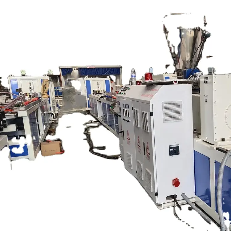 Pvc Window Profile Making Machine/ Upvc Profile Extrusion Line/ Plasti Machine