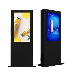 จอแสดงผลโฆษณากลางแจ้งแบบกันน้ำ ขนาด 32/43/50/55/65/75 นิ้ว LCD พร้อมเครื่องเล่นโฆษณา IP65 สำหรับผู้ค้าปลีก OEM จอตั้งพื้นแบบ Totem พร้อม SDK - Product Image 2