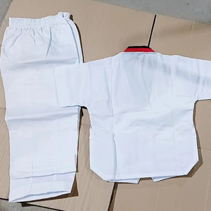 Traje de Taekwondo de Alta Calidad con Cinturón de <span class=keywords><strong>Karate</strong></span> de Regalo, Precio Promocional Especial - Product Image 3