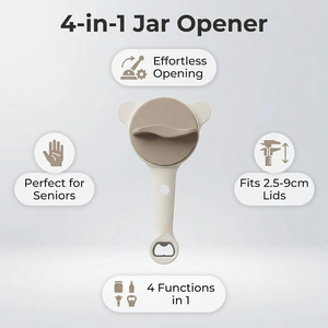 Ouvre-bouteille et ouvre-boîte en acier inoxydable à manche allongé avec design multifonctionnel <span class=keywords><strong>pour</strong></span> un ouverture sans effort des bouchons - Product Image 2