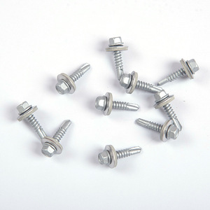 Tornillos autorroscantes de cabeza hexagonal Pyrrho Metals 5.5-14x25 de acero inoxidable 304 para construcción metálica - Product Image 1