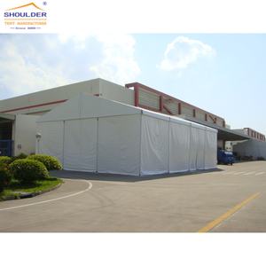 Tente de stockage étanche en entrepôt, tissu PE robuste avec cadre en acier, grand abri industriel pour la protection des marchandises - Product Image 5