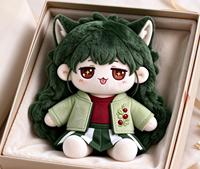 Poupée en peluche personnalisée, poupée en peluche douce de personnage d'anime, jouet en peluche sur mesure OEM ODM pour collection ou cadeau