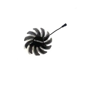 Kankeirr pour Gigabyte AMD Radeon <span class=keywords><strong>R9</strong></span> <span class=keywords><strong>270X</strong></span> 280X 290X WINDFORCE 3X ventilateur de carte graphique 75MM 3PIN T128010SM PLD08010S12H - Product Image 6