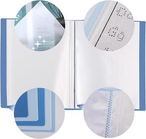 Wholesale Office Business Brand Custom Binder Clear <strong>Display</strong> Book <strong>A4</strong> <strong>Display</strong> Book 60 Page Transparent Insert <strong>Folder</strong> - Product Image 6