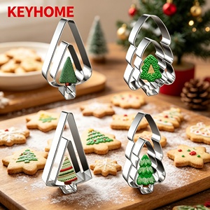 <span class=keywords><strong>Emporte</strong></span>-pièces de Noël 2026 personnalisables pour fabricants, moule à biscuits de Noël, <span class=keywords><strong>emporte</strong></span>-pièces personnalisé en acier inoxydable - Product Image 3
