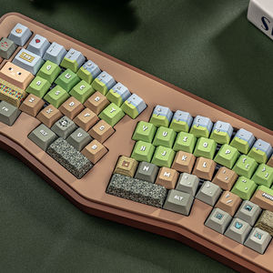 Teclas Personalizadas My World R2, Teclas PBT de Perfil Cherry, 135 Teclas para Interruptores Mx, Teclado Mecánico 61/75/87/104/108 - Product Image 4