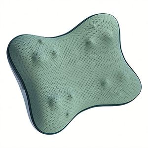 เครื่องนวดคอไหล่เอวหลังแบบพกพาใช้ในบ้านหมอนผ่อนคลายร่างกายหมอนกายภาพบำบัดอินฟาเรดทำความร้อน4สปีด - Product Image 1