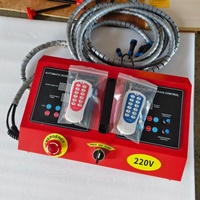 Système de commande CNC servo complet pour machine à percer portable avec télécommande sans fil pour barre de perçage de 50 mm