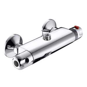 Outil de tournage chromé pour mitigeur de douche externe thermostatique Euro B - Product Image 1