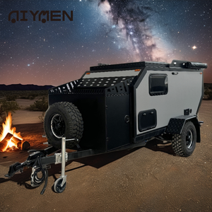 Sang trọng mini du lịch Trailer tủ lạnh thoải mái ráp <span class=keywords><strong>Camper</strong></span> van cho Ô TÔ Cắm trại giải trí cho sử dụng ngoài trời - Product Image 5