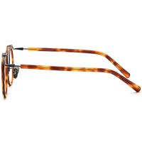 Monture de lunettes Borregls en acétate et titane pour femmes, nouvelle collection 2022, monture ronde, lunettes optiques pour hommes, pour petits visages 185676